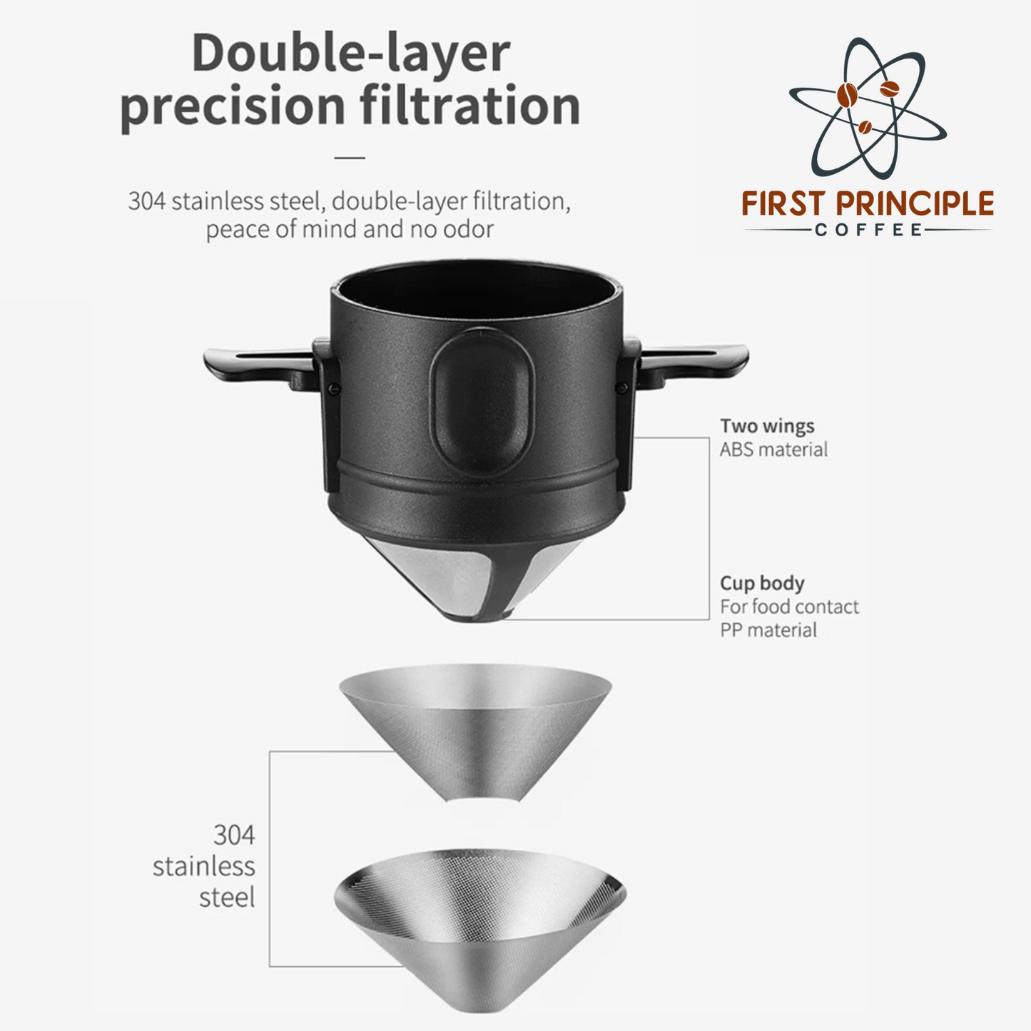 First Principle Coffee Mesh Filter